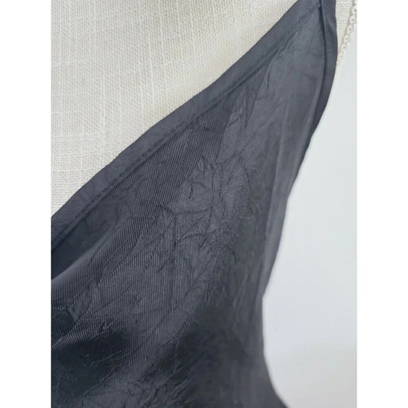 4th Reckless Black Crinkle NWT Sleeveless Midi Slip Dress US XL - UK 14 - EU 42 - Picture 6 of 16